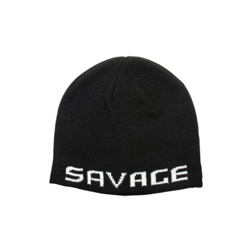 Savage Gear Logo Beanie Black Sapka