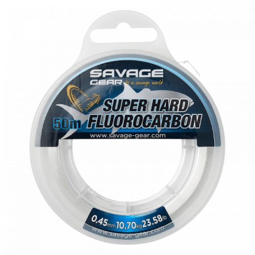 Savage Gear Super Hard Fluorocarbon Zsinór 50m 0,45mm