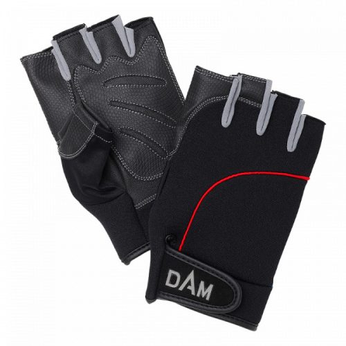 Dam Neo Tec Half Finger Kesztyű M-es