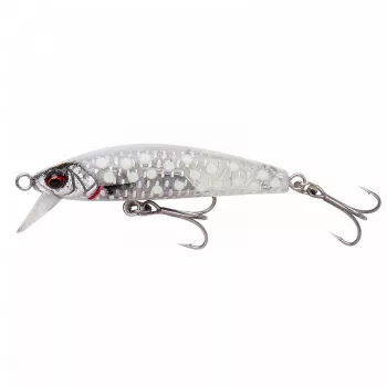   Savage Gear Gravity Minnow Wobbler 5cm 3,1g Crystal White Glow