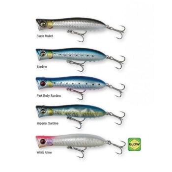 Savage Gear Gravity Popper Műcsali 11cm 25g Black Mullet