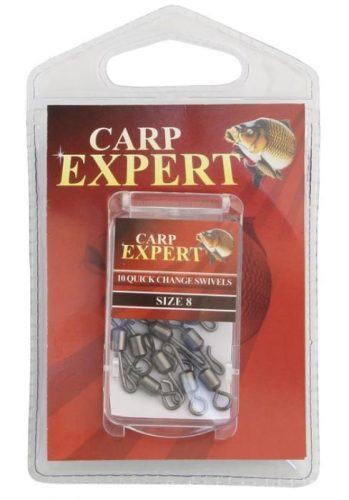 Carp Expert Quick Change Swivel Forgókapocs 8