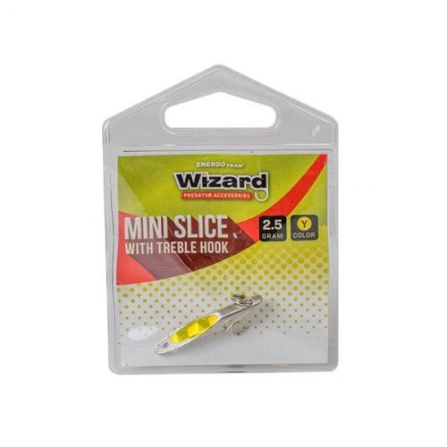 Wizard Mini Slice Támolygó S-es 2.5g Sárga