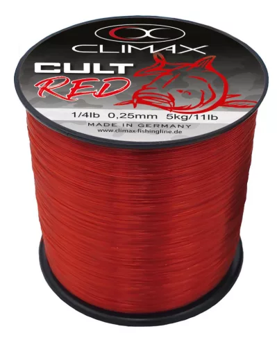 Climax cult carp red mono monofil zsinór 1000m 0,28mm