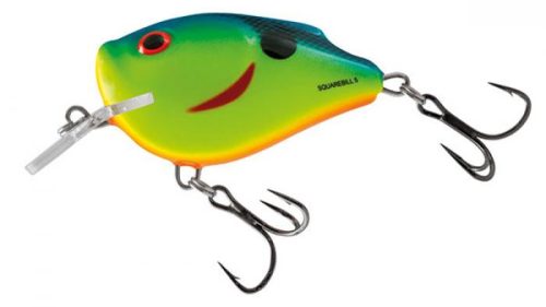 Salmo Squarebill Wobbler 5cm 14g Chartreuse Powder Blue