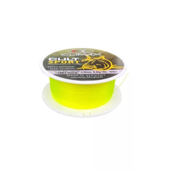   Climax cult carp sport mono fluo yellow monofil zsinór 1000m 0,25mm
