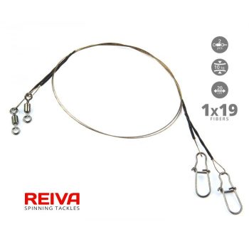 Nevis Wolfram rablózó előke 1*19 10kg 20cm