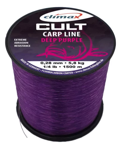 Climax cult carp deep purple monofil zsinór 1000m 0,32mm