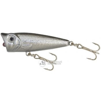 Gold Star Wobbler Popper 5cm ezüst