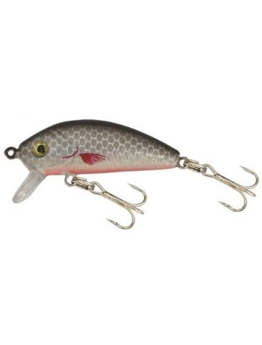 GoldStar Wobbler Perch 4cm/5,5g ezüst-piros