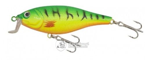 Gold Star Fat Shad Wobbler 9cm zöld-sárga