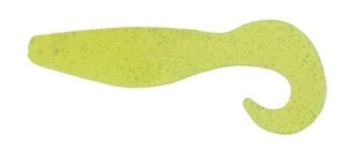 Mann's Action Shad Gumihal 6cm MFCH-Sárga Glitteres