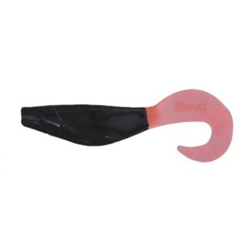   Mann's Action Shad Gumihal 12cm BFT-Fekete Fej Piros Farok