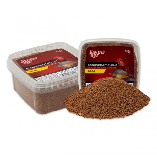 Benzar Mix Groundbait Cloud Etetőanyag Csoki-Narancs 400g