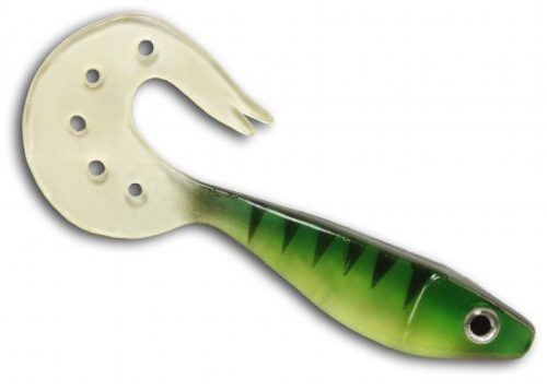 Nevis Twister Shad Vantage Gumihal Zöld 9cm