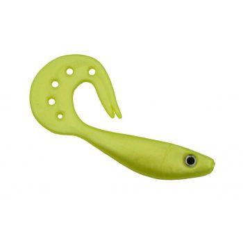 Nevis Twister Shad Vantage Gumihal Citromsárga 9cm