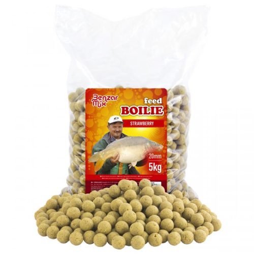 Benzar Mix Etető Bojli Eper 20mm 5kg