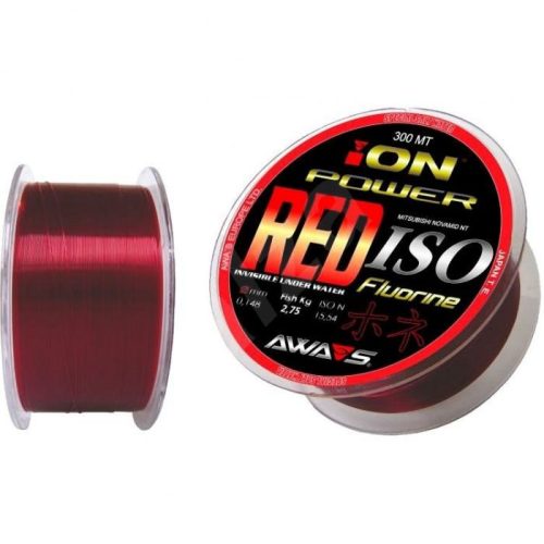 Awa-shima Ion Power Red Iso Fluorocarbon Zsinór 300m 0.23m 6.9kg