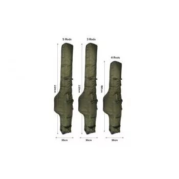 Carp Spirit Multi Sleeves Bottartó Táska 220x30cm 3 Botos