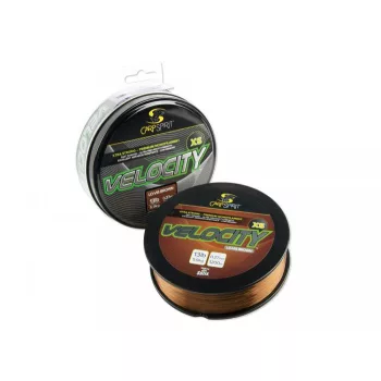 Carp Spirit Velocity XS Monofil Zsinór Camo 1200m 0.30mm