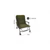   Carp Spirit Magnum Chair Deluxe Horgász Fotel 160kg 70x65x38-51cm