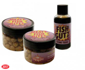 Dynamite Baits Meaty Fish Bites Fish Gutz Fereding Trigger Aroma (DY1052)