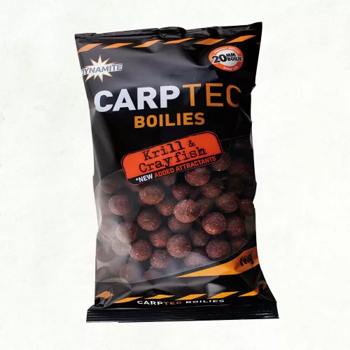 Dynamite Baits CarpTec Krill-Garnéla Bojli 15mm 1kg