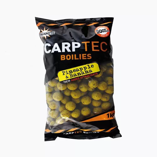Dynamite Baits CarpTec Ananászos és Banános Bojli 15mm 1kg