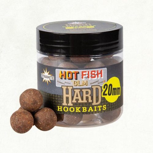 Dynamite Baits Hot Fish & GLM Hard Hookbaits Csali 20mm (DY1580)
