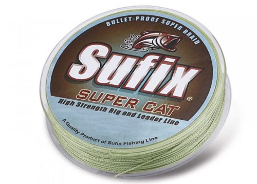 Sufix Super Cat Oliva Green Fonott Zsinór 25m 100lb 45kg