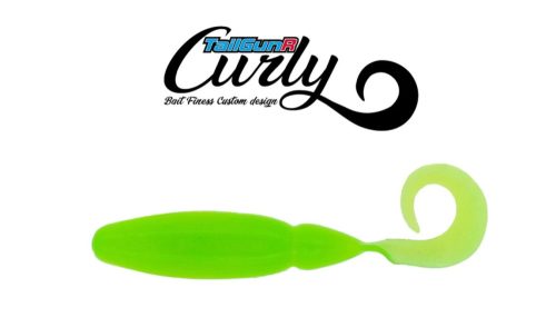Biwaa Tailgunr Curly Gumihal 6,3cm Limetreuse 202