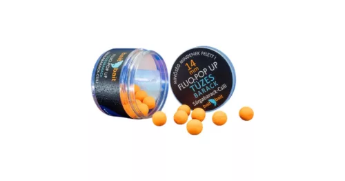 Baitbait fluo pop up+aroma tüzes barack 16mm 50g