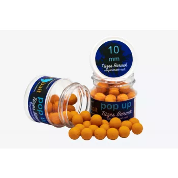 Baitbait fluo pop up tüzes barack 8mm 20g
