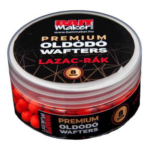 Baitmaker premium oldódó wafters lazac-rák 8mm 25g