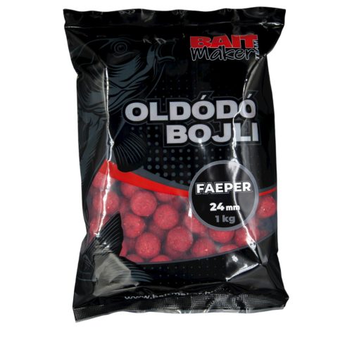 Baitmaker oldódó bojli faeper 24mm 1kg 