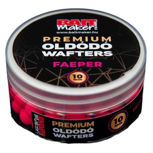 Baitmaker premium oldódó wafters faeper 10mm 30g 