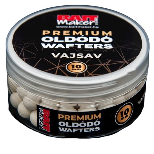 Baitmaker premium oldódó wafters vajsav 10mm 30g 