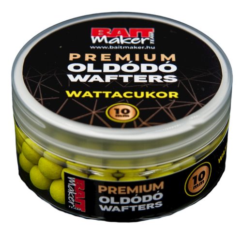 Baitmaker premium oldódó wafters wattacukor 10mm 30g 