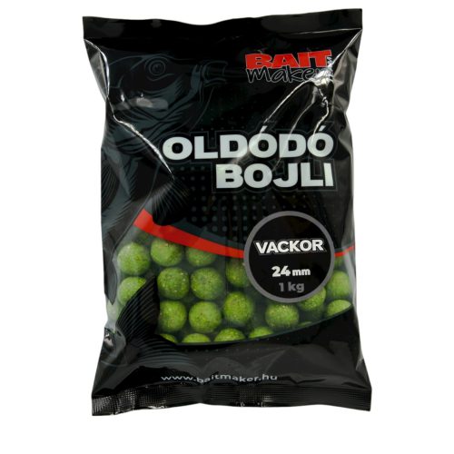 Baitmaker oldódó bojli vackor 24mm 1kg 