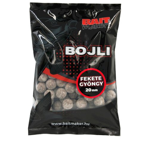 Baitmaker bojli fekete gyöngy 20mm 800g