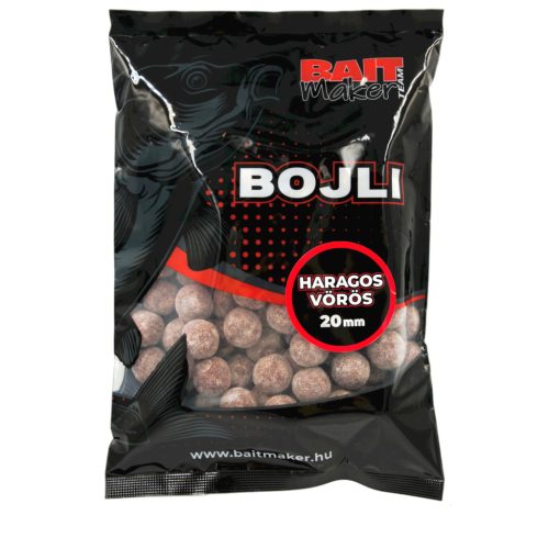 Baitmaker bojli haragos vörös 20mm 800g