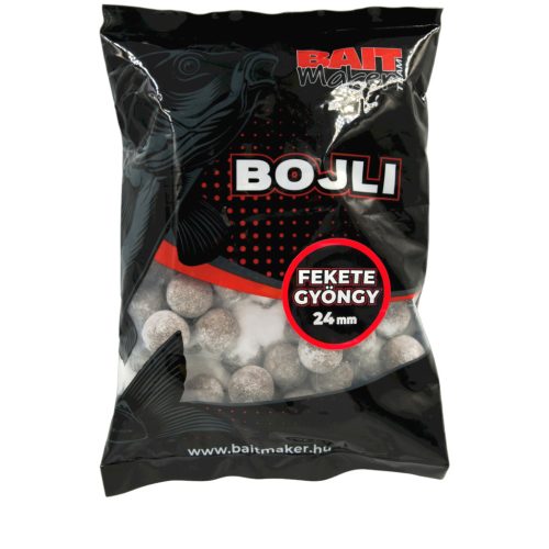 Baitmaker bojli fekete gyöngy 24mm 800g