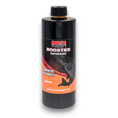 Baitmaker Booster Ízfokozó Fekete Gyöngy 500ml