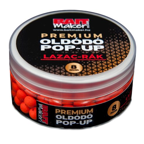 Baitmaker premium oldódó pop up lazac-rák 8mm 20g 