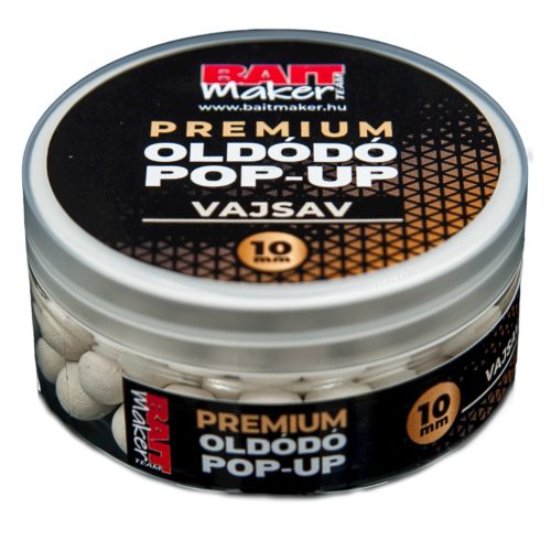 Baitmaker premium oldódó pop up vajsav 10mm 25g 