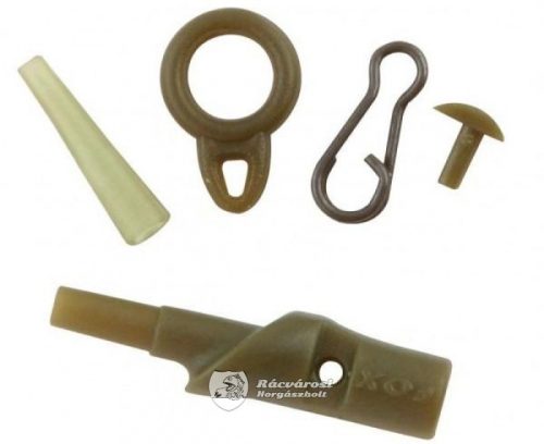 Fox running safety clips camo brown