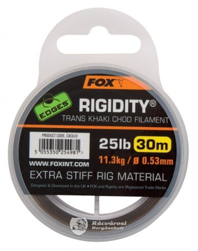 Fox Rigidity előke zsinór 0.53mm/25lb