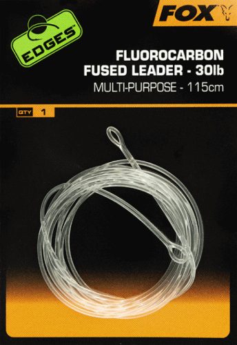 Fox Edges Fluorocarbon Fused Leaders 115cm 30lb