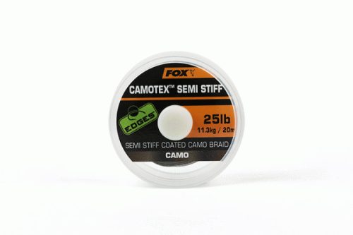 Fox Camotex Semi-Stiff Előkezsinór 20m 20lb