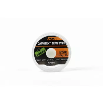Fox Camotex Semi-Stiff Előkezsinór 20m 25lb